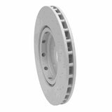 Dynamic Friction 2011-2011 Saab 9-5 Front Drilled Hi-Carbon Alloy Geomet Coated Rotor by Dynamic Friction Company 920-65023A