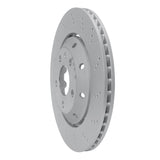 Dynamic Friction 2007-2008 Audi RS4 Right Rear Drilled Hi-Carbon Alloy Geomet Coated Rotor by Dynamic Friction Company 920-73049DA