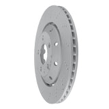 Dynamic Friction 2007-2008 Audi RS4 Left Rear Drilled Hi-Carbon Alloy Geomet Coated Rotor by Dynamic Friction Company 920-73050DA