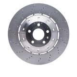 Dynamic Friction 2008-2012 Audi R8 Front Drilled Hi-Carbon Alloy Geomet Coated Rotor by Dynamic Friction Company 920-73056A