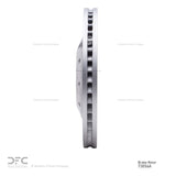 Dynamic Friction 2008-2012 Audi R8 Front Drilled Hi-Carbon Alloy Geomet Coated Rotor by Dynamic Friction Company 920-73056A