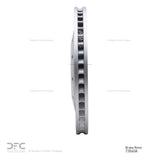 Dynamic Friction 2008-2012 Audi R8 Rear Drilled Hi-Carbon Alloy Geomet Coated Rotor by Dynamic Friction Company 920-73060A