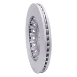 Dynamic Friction 2012-2013 Audi TT Quattro RS Front Drilled Hi-Carbon Alloy Geomet Coated Rotor (370x32 Vented) by Dynamic Friction Company 920-73073A