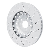 Dynamic Friction 2018-2025 Audi RS5 Front Drilled Hi-Carbon Alloy Geomet Coated Rotor by Dynamic Friction Company 920-73078A