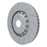 Dynamic Friction 2022-2026 Audi RS3 Front Drilled Hi-Carbon Alloy GEOMET Coated Rotor by Dynamic Friction Company 920-73098A