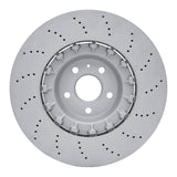 Dynamic Friction 2022-2026 Audi RS3 Front Drilled Hi-Carbon Alloy GEOMET Coated Rotor by Dynamic Friction Company 920-73098A
