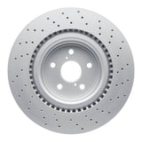 Dynamic Friction 2008-2014 Lexus IS F Front Drilled Hi-Carbon Alloy Geomet Coated Rotor (360x30 Vented) by Dynamic Friction Company 920-75026