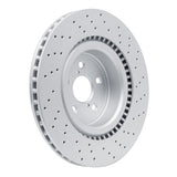 Dynamic Friction 2008-2014 Lexus IS F Front Drilled Hi-Carbon Alloy Geomet Coated Rotor (360x30 Vented) by Dynamic Friction Company 920-75026