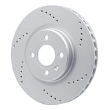 Dynamic Friction 2005-2011 Lotus Exige Front/Rear Drilled Hi-Carbon Alloy Geomet Coated Rotor (288x26 Vented) by Dynamic Friction Company 920-84000