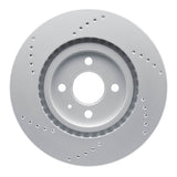 Dynamic Friction 2005-2011 Lotus Exige Front/Rear Drilled Hi-Carbon Alloy Geomet Coated Rotor (288x26 Vented) by Dynamic Friction Company 920-84000