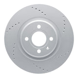 Dynamic Friction 2005-2011 Lotus Exige Front/Rear Drilled Hi-Carbon Alloy Geomet Coated Rotor (288x26 Vented) by Dynamic Friction Company 920-84000