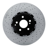 Dynamic Friction 2007-2025 Mercedes-Benz E63 AMG Front Drilled and Slotted Hi-Carbon Alloy Geomet Coated Rotor (360x36 Vented) by Dynamic Friction Company 930-63164A
