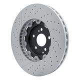 Dynamic Friction 2007-2025 Mercedes-Benz E63 AMG Front Drilled and Slotted Hi-Carbon Alloy Geomet Coated Rotor (360x36 Vented) by Dynamic Friction Company 930-63164A