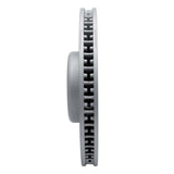 Dynamic Friction 2020-2025 BMW M340iX Right Front Hi-Carbon Alloy Geomet Coated Rotor - Dimpled and Slotted (374x36 Vented) by Dynamic Friction Company 940-31131D