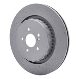 Dynamic Friction 2007-2014 Mercedes-Benz S63 AMG Rear Hi-Carbon Alloy Geomet Coated Rotor - Dimpled by Dynamic Friction Company 950-63082