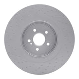 Dynamic Friction 2007-2014 Mercedes-Benz S63 AMG Rear Hi-Carbon Alloy Geomet Coated Rotor - Dimpled by Dynamic Friction Company 950-63082