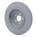 Dynamic Friction 2007-2011 Mercedes-Benz ML63 AMG Rear Dimpled Hi-Carbon Alloy Geomet Coated Rotor (364x26 Vented) by Dynamic Friction Company 950-63133