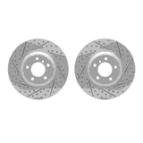 R1 Concepts 07-15 BMW 335i Front Drilled & Slotted Carbon Coated Brake Rotor Set by R1 Concepts RNC-WBPN1-31011