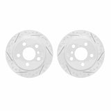 R1 Concepts 14-24 Mini Cooper Rear Drilled & Slotted Carbon Coated Brake Rotor Set by R1 Concepts RNC-WBPN1-32018