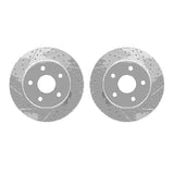 R1 Concepts 02-24 Chrysler Aspen Front Drilled & Slotted Carbon Coated Brake Rotor Set by R1 Concepts RNC-WBPN1-40005