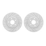 R1 Concepts 04-12 Chevrolet Cobalt Front Drilled & Slotted Carbon Coated Brake Rotor Set by R1 Concepts RNC-WBPN1-53000