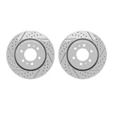 R1 Concepts 07-21 Ford F-150 Front Drilled & Slotted Carbon Coated Brake Rotor Set by R1 Concepts RNC-WBPN1-54039