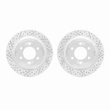 R1 Concepts 18-21 Ford F-150 Rear Drilled & Slotted Carbon Coated Brake Rotor Set by R1 Concepts RNC-WBPN1-54139