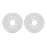 R1 Concepts 90-14 Acura EL Front Drilled & Slotted Carbon Coated Brake Rotor Set by R1 Concepts RNC-WBPN1-59005