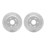 R1 Concepts 16-25 Honda HR-V Rear Drilled & Slotted Carbon Coated Brake Rotor Set by R1 Concepts RNC-WBPN1-59044