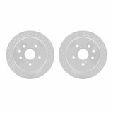 R1 Concepts 06-15 Lexus IS250 Rear Drilled & Slotted Carbon Coated Brake Rotor Set by R1 Concepts RNC-WBPN1-75021