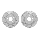 R1 Concepts 13-19 Mazda CX-5 Front Drilled & Slotted Carbon Coated Brake Rotor Set by R1 Concepts RNC-WBPN1-80013