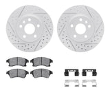 R1 Concepts 11-17 Chevrolet Cruze Front Drill/Slot Carbon Coated Rotor Set w/Optimum Pads by R1 Concepts RNC-WBUH1-47022