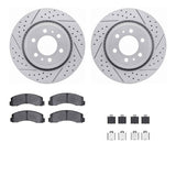 R1 Concepts 10-21 Ford F-150 Front Drill/Slot Carbon Coated Rotor Set w/Optimum Pads by R1 Concepts RNC-WBUH1-54223