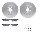 R1 Concepts 17-20 Jaguar XE Front Carbon Coated Brake Rotor Set w/Euro Ceramic Pads and Hardware by R1 Concepts RNC-WDTH1-20018