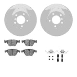 R1 Concepts 07-15 BMW 328i Front Carbon Coated Brake Rotor Set w/Euro Ceramic Pads and Hardware by R1 Concepts RNC-WDTH1-31051