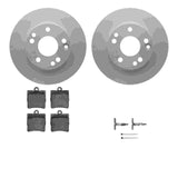 R1 Concepts 96-15 Chrysler Crossfire Rear Carbon Coated Brake Rotor Set w/Euro Ceramic Pads and Hardware by R1 Concepts RNC-WDTH1-63008