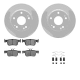R1 Concepts 16-25 Honda Civic Rear Carbon Coated Brake Rotor Set w/Optimum OE Pads and Hardware by R1 Concepts RNC-WDUH1-59185