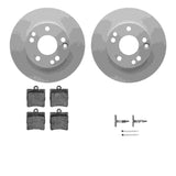 R1 Concepts 96-15 Chrysler Crossfire Rear Carbon Coated Brake Rotor Set w/Optimum OE Pads and Hardware by R1 Concepts RNC-WDUH1-63125