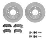 R1 Concepts 14-15 Mitsubishi Mirage Front Carbon Coated Brake Rotor Set w/Optimum OE Pads and Hardware by R1 Concepts RNC-WDUH1-72077