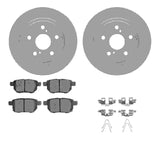 R1 Concepts 08-18 Pontiac Vibe Rear Carbon Coated Brake Rotor Set w/Optimum OE Pads and Hardware by R1 Concepts RNC-WDUH1-76142