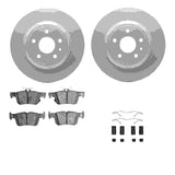 R1 Concepts 13-20 Ford Special Service Police Sedan Rear Carbon Coated Rotor Set w/Optimum Pads by R1 Concepts RNC-WDUH1-99063
