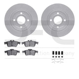 R1 Concepts 18-22 Ford EcoSport Rear Carbon Coated Brake Rotor Set w/Optimum OE Pads and Hardware by R1 Concepts RNC-WDUH1-99248
