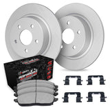 R1 Concepts 14-22 Chrysler 200 Rear Carbon Coated Brake Rotor Set w/Off-Road/Tow Brake Pads and Hardware by R1 Concepts RNC-WDVH1-42014