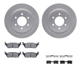 R1 Concepts 18-21 Ford ExpeditIon Rear Carbon Coated Brake Rotor Set w/Off-Road/Tow Brake Pads and Hardware by R1 Concepts RNC-WDVH1-54080