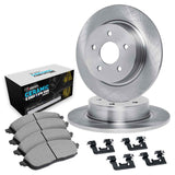 R1 Concepts 96-15 Chrysler Crossfire Rear Brake Rotor Set w/Euro Ceramic Pads and Hardware by R1 Concepts RNC-WFTH1-63119