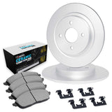 R1 Concepts 16-25 Fiat 124 Spider Rear Brake Rotor Set w/Euro Ceramic Pads and Hardware by R1 Concepts RNC-WFTH1-80031