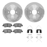 R1 Concepts 12-23 Dodge Attitude Rear Brake Rotor Set w/Optimum OE Pads and Hardware by R1 Concepts RNC-WFUH1-03363