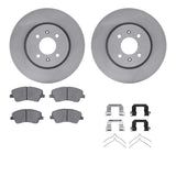 R1 Concepts 18-23 Hyundai Accent Front Brake Rotor Set w/Optimum OE Pads and Hardware by R1 Concepts RNC-WFUH1-21115
