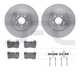 R1 Concepts 18-22 Kia Stinger Front Brake Rotor Set w/Optimum OE Pads and Hardware by R1 Concepts RNC-WFUH1-21190