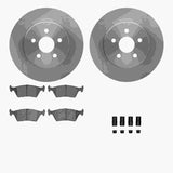 R1 Concepts 87-88 Chrysler Daytona Rear Brake Rotor Set w/Optimum OE Pads and Hardware by R1 Concepts RNC-WFUH1-40097